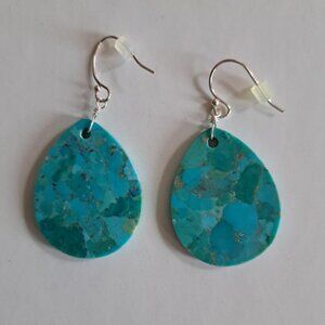 Turquoise Disk Earrings from Sundance Catalog.